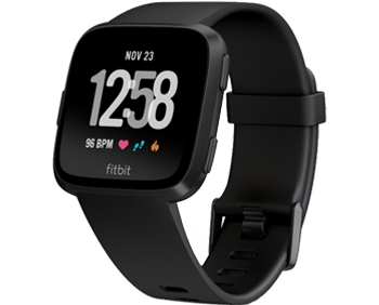 fitbit versa preto