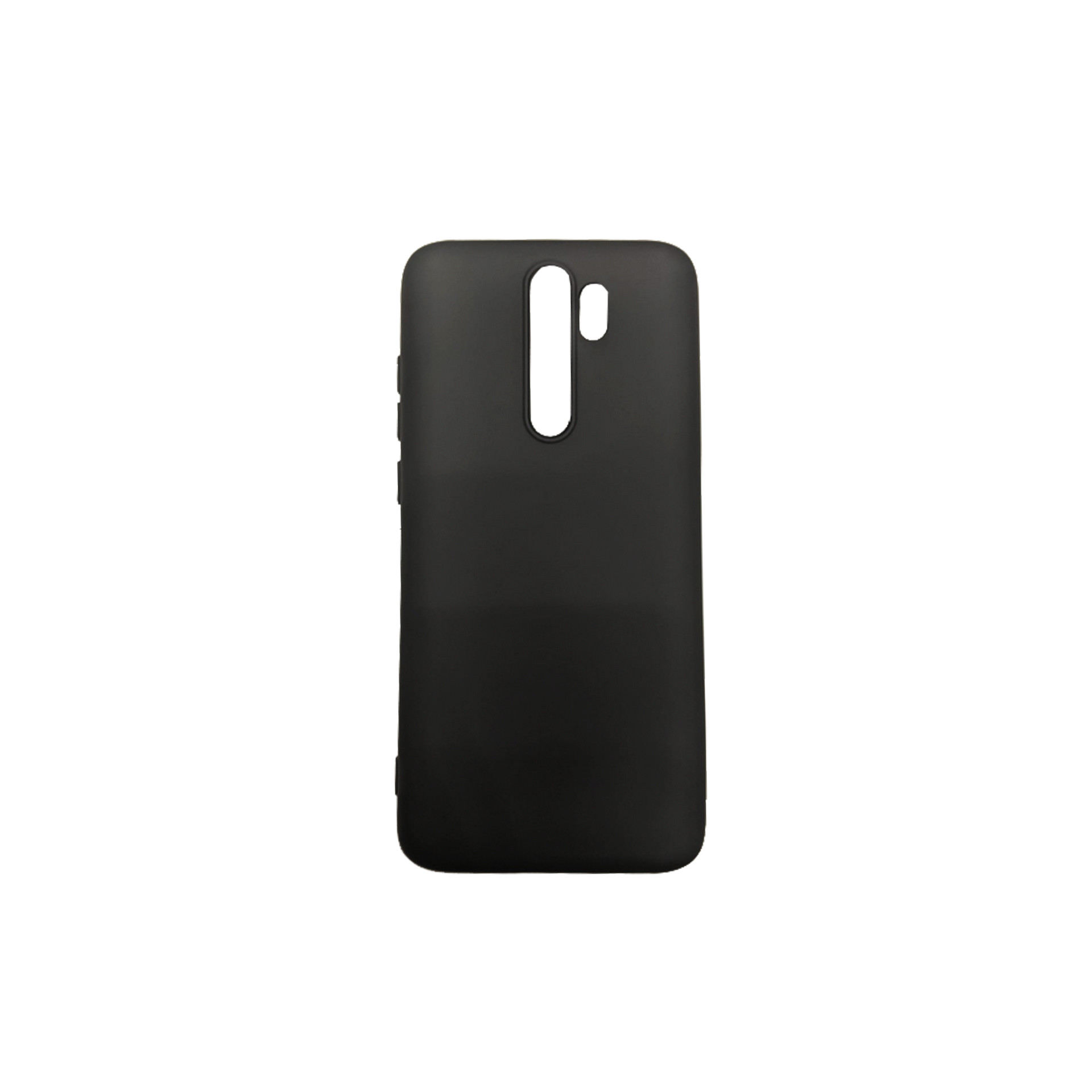 Capa preta de silicone para Redmi Note 8 Pro