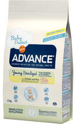 Advance Cat Young Sterilised Chicken & Rice