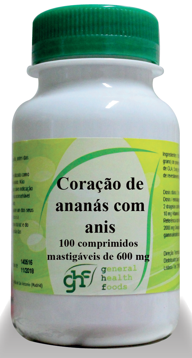 CORAÇÃO DE ANANÁS COM ANIS (comprimidos)