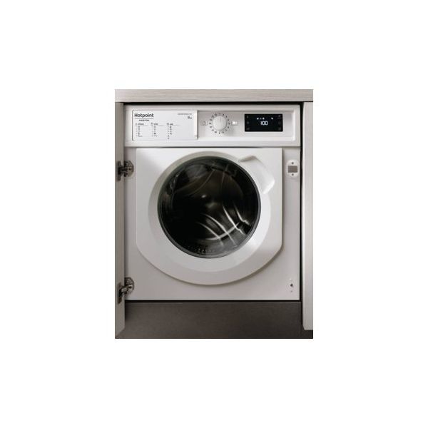 Máquina de Lavar Roupa Hotpoint BI WMHG 81284 E White