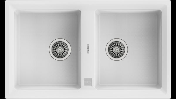 Lava Loiças Teka STONE 90 B-TG 2C White