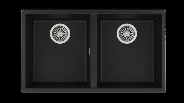 Lava Loiças Teka SQUARE 2C 760 TG black