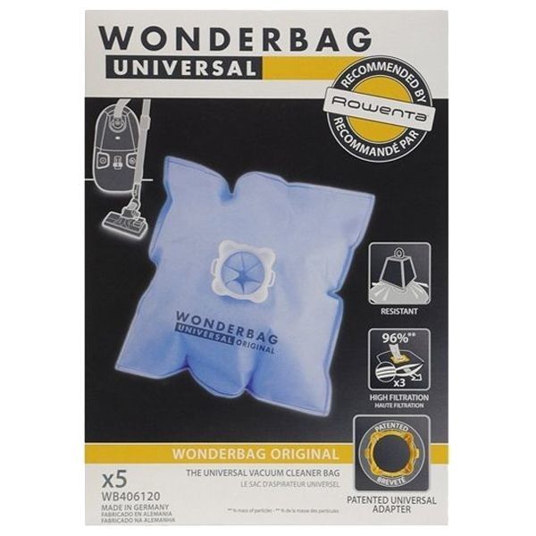 Embalagens de Sacos para Hygiene+ Anti Odour Rowenta ZR200720