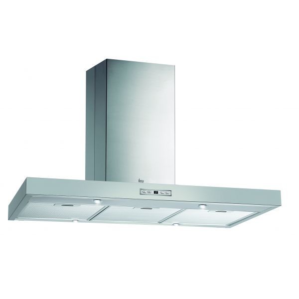 Chaminé Decorativa de Ilha Teka DH2 985 ILHA Inox 90 cm Classe A