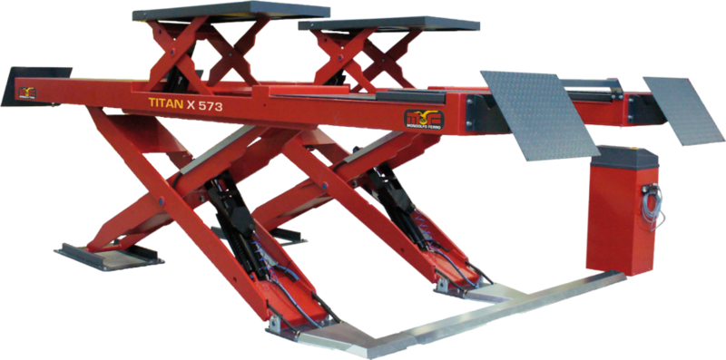 Elevador Tesoura Alinhamento Titan X573 LT
