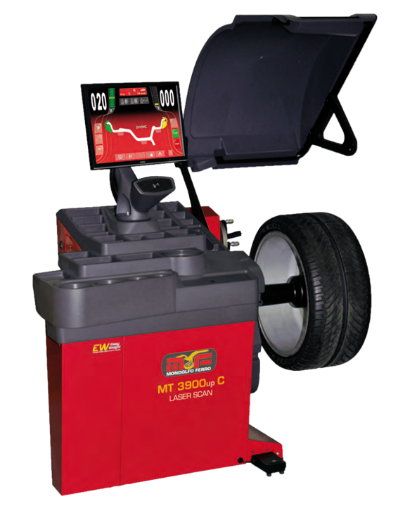 Máquina de equilibrar MT3900 C (aperto automático) MONDOLFO