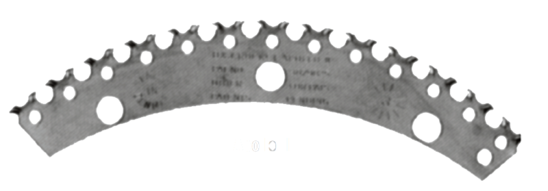 Lamina Recauchutagem Apollo II (50 uni.)