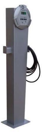 Pedestal P/Manómetro/ Carregadores Wallbox