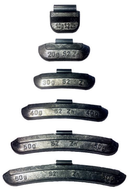 Pesos p/ Jantes de Ferro - Italmatic
