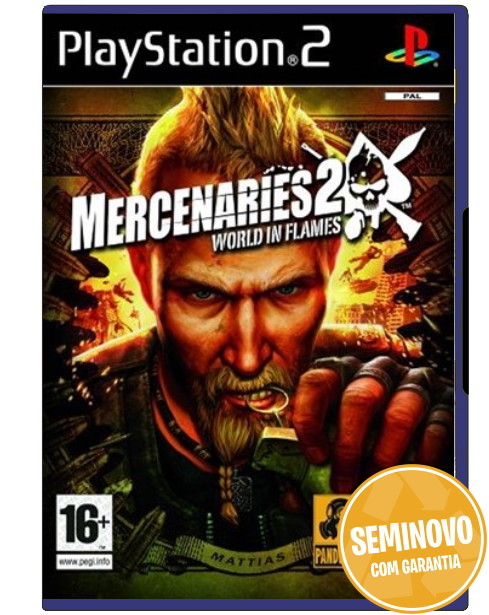 Mercenaries 2 World in Flames | PS2 | Usado