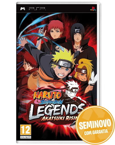 Naruto Shippuden Legends Akatsuki Rising | PSP | Usado