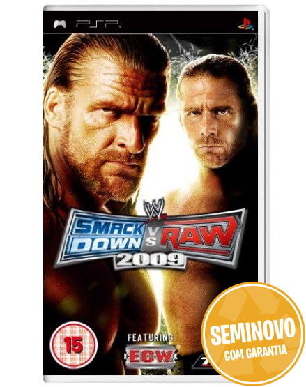 SmackDown Vs Raw 2009 | PSP | USADO