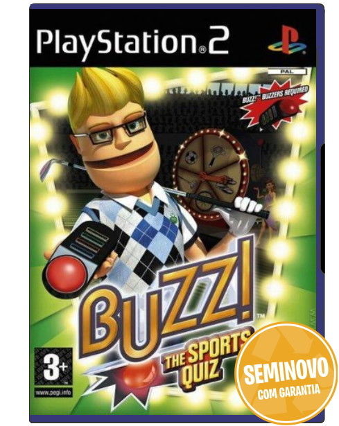 Buzz! Quiz Desportivo | PS2 | Usado