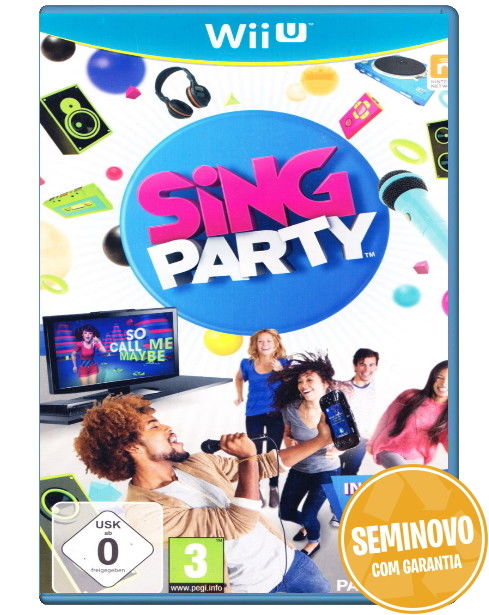 Sing Party (Jogo) | WiiU | Usado