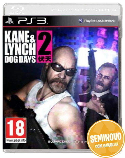 Kane & Lynch 2: Dogs Days | PS3 | Usado