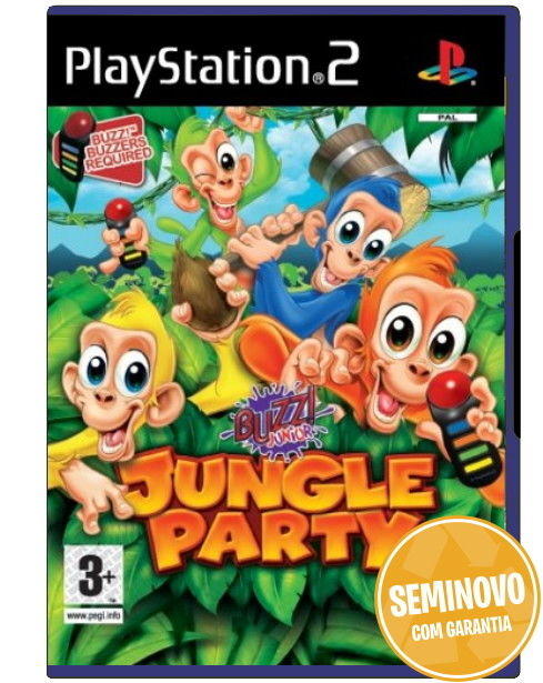 Buzz! Junior: Festa Na Selva | PS2 | Usado