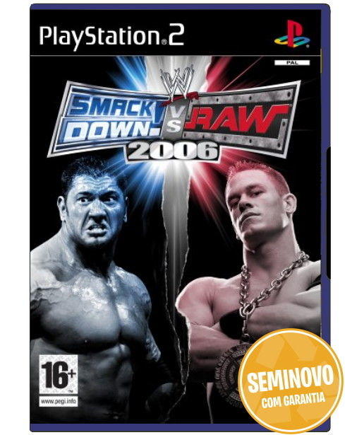 Smack Down Vs Raw 2006 | PS2 | Usado