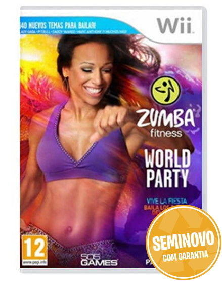 Zumba Fitness World Party (Sem Cinto) | WII | Usado