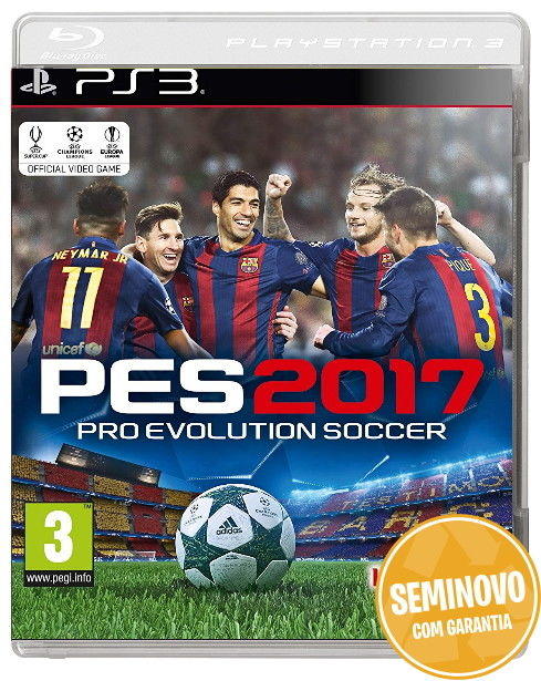 PES 2017 | PS3 | Usado