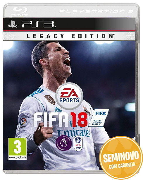 Fifa 18 - Legacy Edition | PS3 | Usado