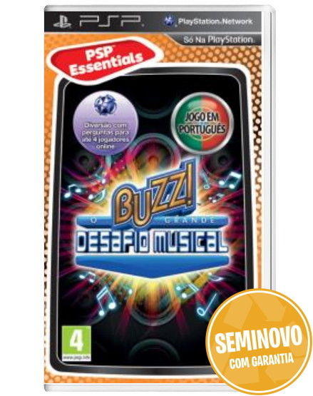 Buzz: O Grande Desafio Musical | PSP | Usado