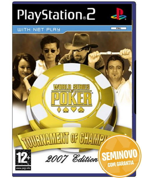 World Series of Poker: Tournament of Champions 2007 Edition| PS2 | Usado