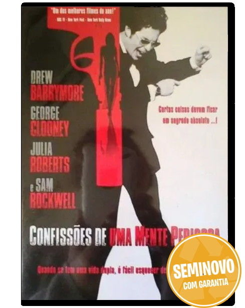 Confissões De Uma Mente Perigosa | DVD | Usado