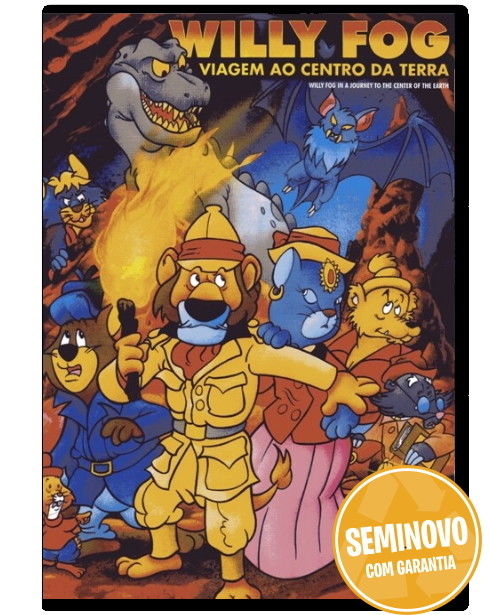 Willy Fog Viagem Ao Centro Da Terra | DVD | Usado