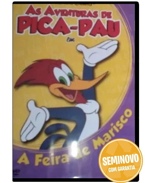 As Aventuras De Pica-Pau Em Feira De Marisco | DVD | Usado