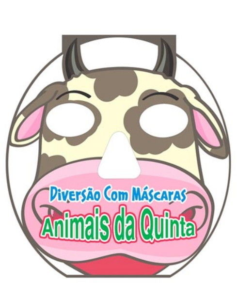 Diversão com Mascaras - Animais da Quinta | Novo