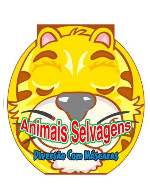 Diversão com Mascaras - Animais Selvagens | Novo