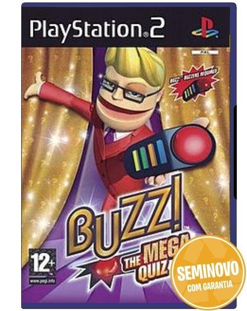 Buzz! O Mega Quiz | PS2 | Usado