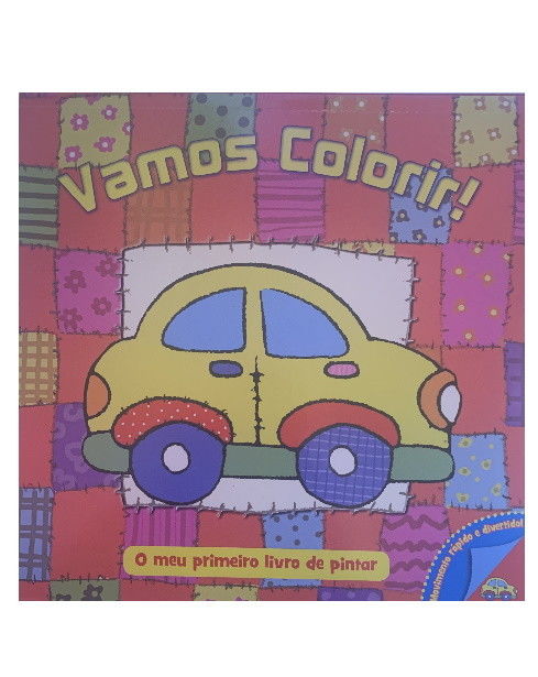 Livro Vamos Colorir - o meu primeiro livro de pintar | Novo *SALDOS*