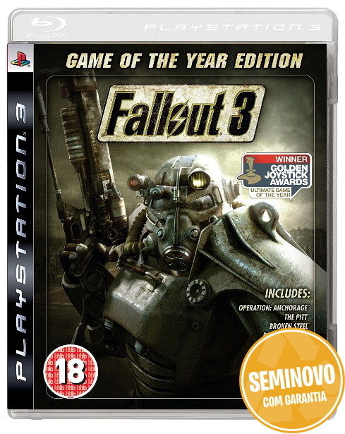 Fallout 3 Game of the Year Edition | PS3 | Usado