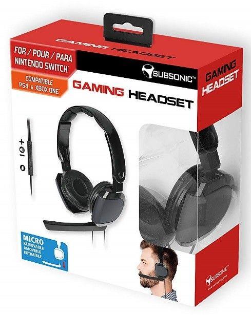 Gaming Headset Subsonic | NSW/PS4/XBO | Novo