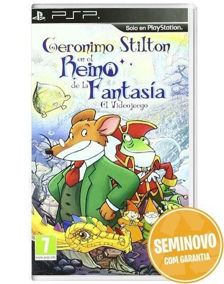Geronimo Stilton no Reino da Fantasia | PSP | USADO