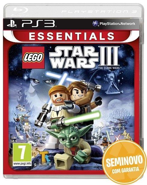 Lego Star Wars III The Clone Wars | PS3 | Usado