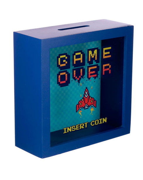 Mealheiro Insert Coin Game Over | Novo