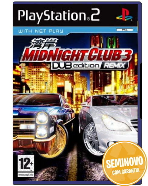 Midnight Club 3: DUB Edition Remix | PS2 | Usado