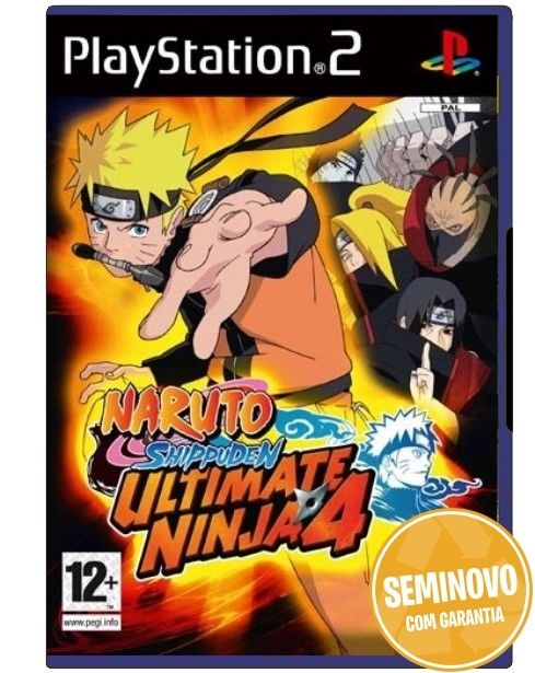 Naruto Ultimate Ninja 2 para PS2 - Seminovo