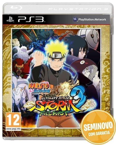 Naruto Shippuden Ultimate Ninja Storm 3 | PS3 | Usado