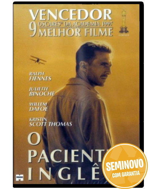O Paciente Inglês | DVD | Usado