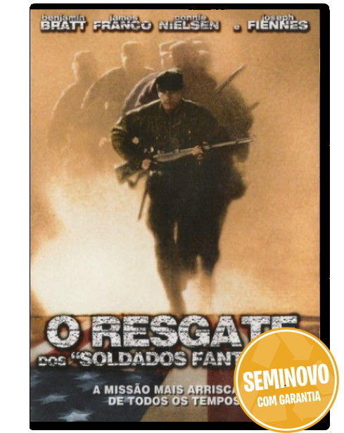 O Resgate Dos Soldados Fantasma | DVD | Usado