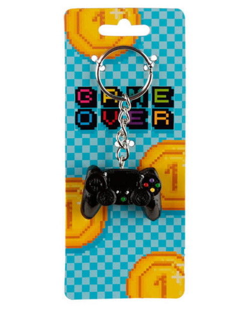 Porta-Chaves Comando Preto Game Over | Novo
