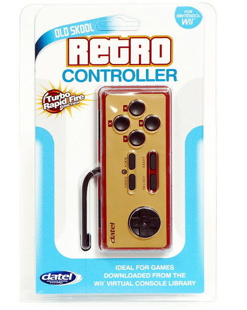 Datel Old Skool Retro Controller | Wii | Novo