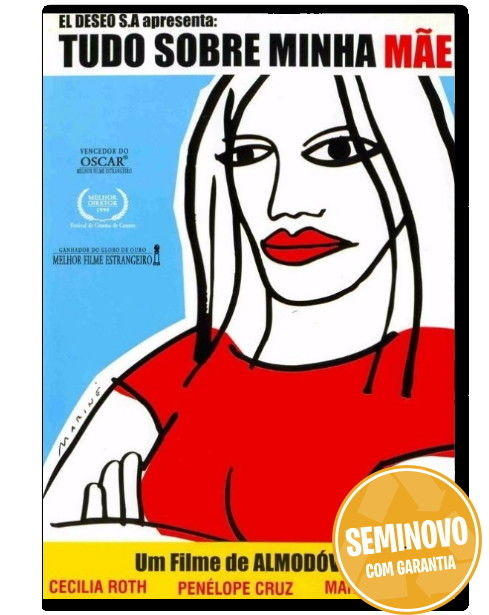 Tudo Sobre a Minha Mãe | DVD | Usado
