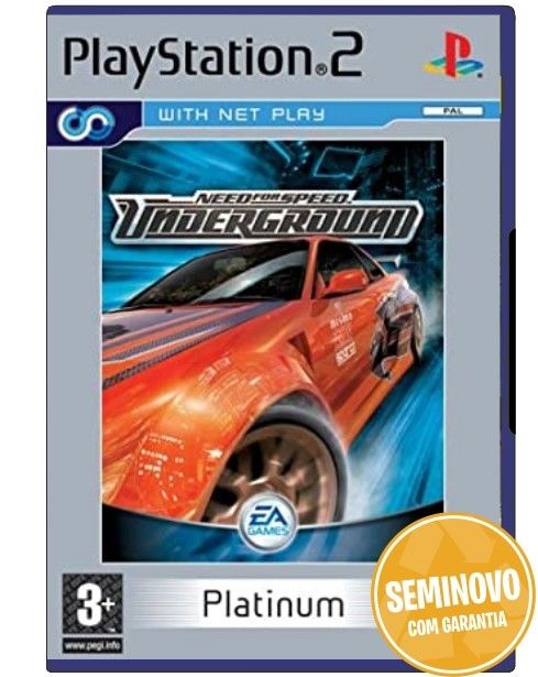 Need For Speed Underground | PS2 | Usado