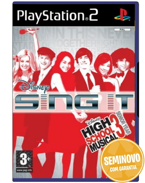 Disney Sing It High School Musical 3 | PS2 | Usado
