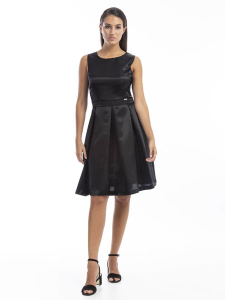 Vestido Saia Plissada